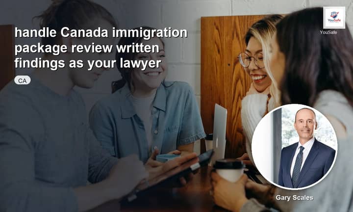 I will write findings on your Canada immigration packet