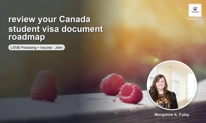 I will review your Canada study permit evidence file