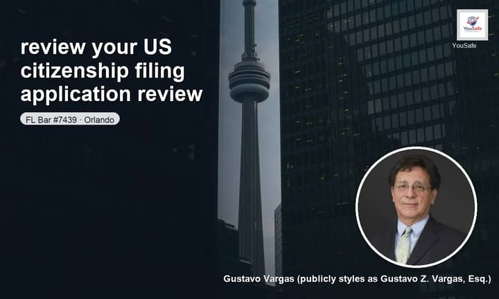 I will review your US naturalization filing packet