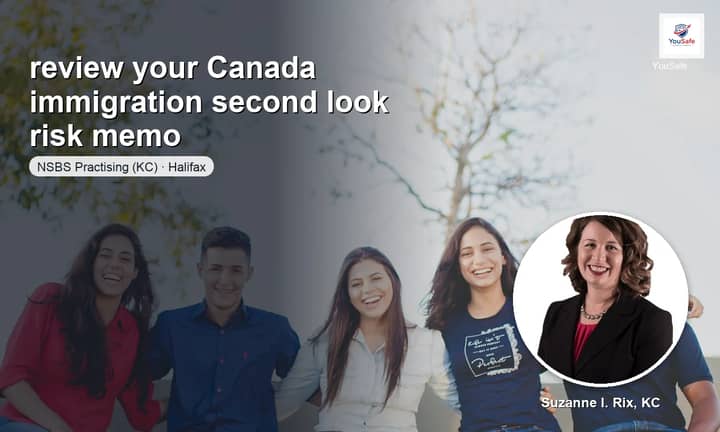 I will draft your Canada IRCC second-look risk memo