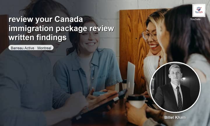 I will review your drafted Canada immigration packet