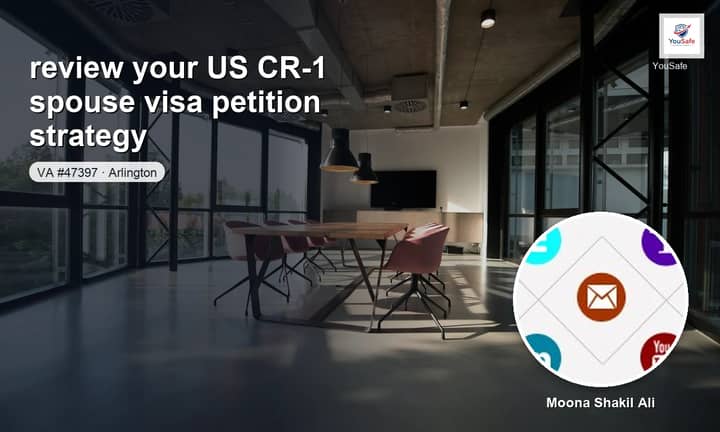 I will assess and strengthen your CR-1 spouse visa petition