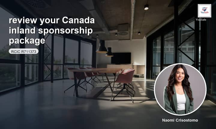 I will review your Canada inland sponsorship file