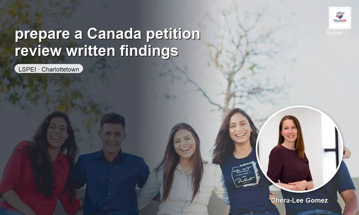 I will assess Canada petition packet and PFL risk