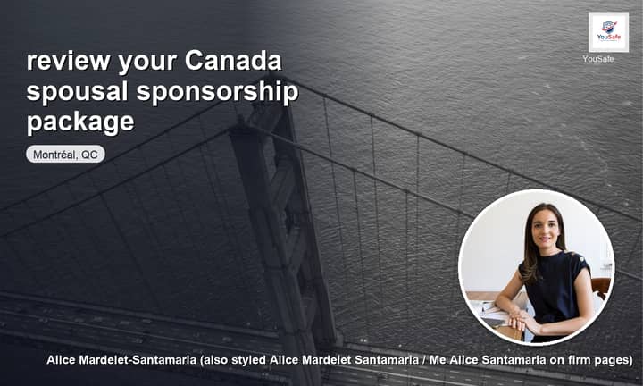 I will assess your Canada spousal sponsorship packet