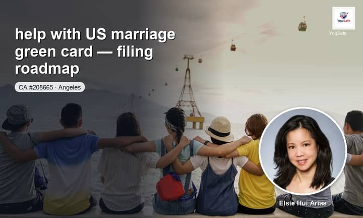 I will review your US marriage green card packet