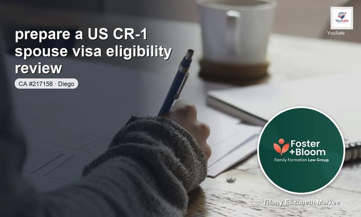 I will review your US CR-1 spouse visa case eligibility