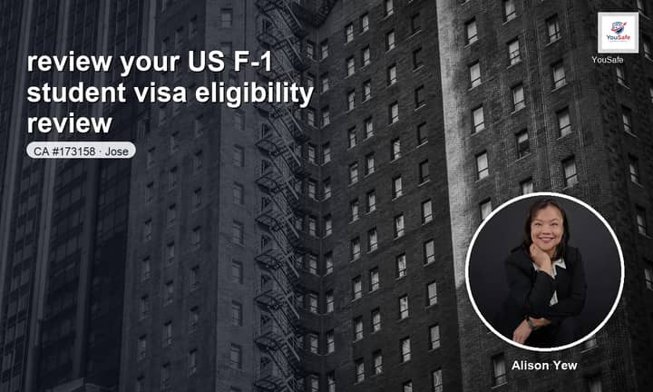 I will assess your US F-1 student visa eligibility