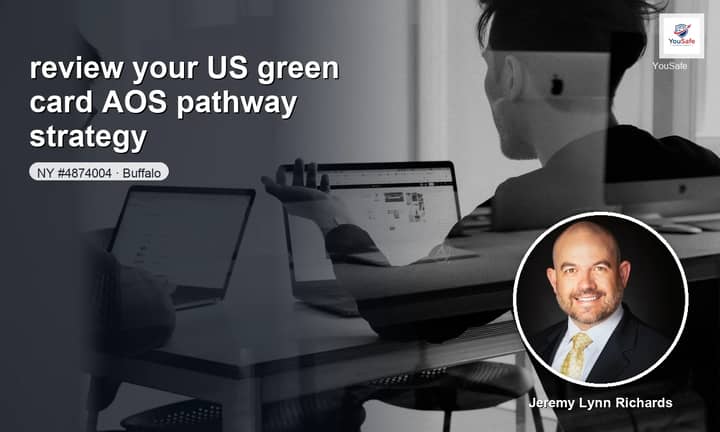 I will map your US green card AOS pathway